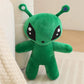 Green Alien Plush Toys Cute Big Eyes And Long Ears Soft Stuffed Animal Plush Special Companion Gift for Kids and Decorate Rooms