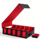 Trading Card Storage Box 5-Row 3900+ Capacity,TCG MTG Card Case with Magnetic Lid & Commander Display,Top Loader Storage for Sports Cards