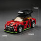 City Series Car Customization and Conversion: Travel Edition Building Block Model Car with Roof Rack—Educational Toy
