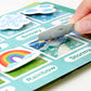 New Montessori Scene Stickers for Children DIY Hand-on Puzzle Reusable Books Cartoon Learning Cognition Toys for Kids Gift