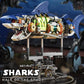 DIY Mechanical Technical Shark Building Blocks Creative Ocean Series Decorations Model Boys Children Christmas Birthday Gifts