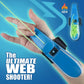 NEW Electric Spider Web Launcher Funny Glow-in-the-Dark Retractable Luminous Rope Interactive Toys Cosplay Party Props Gift