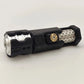 EDC Musketeer Gun Bolt Push Egg Fidget Spinner Multi Functional Slider Ratchet Gyro Metal Rotating Push Block Decompression Toy