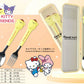 Cute Cartoon Cutlery Set Portable Spoon Fork With Storage Box Kids Stainless Steel Tableware For Travel School No bag