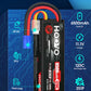 2PCS HOOVO 3S Lipo Battery 11.1V 6500mAh 120C RC Lipo Batteries Hard Case EC5 Plug Compatible with 1/8 1/10 Scale Vehicles Car
