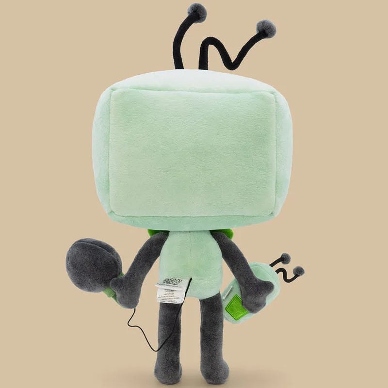 30cm D-Dandy'S W-World Vee Magnetic Plush Toy Cute TV Head Dolls Soft Stuffed Game Character Doll Home Decor Collectible Gifts