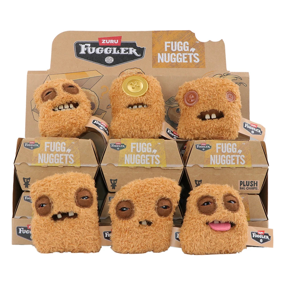 FUGG NUGGETS Plush Toy Fuggler Original  Colonel Chicken Nuggets Blind Box 6.5-9.5CM Toy Ugly Monster Stuffed Peluche Doll Gifts
