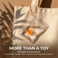 Cute Goldfish Squeeze Squishy Toy Soft TPR Pinch Fidget Gadget Transparent Bag Stress Relief Handheld Relax Novelty Accessory
