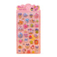 2026 New 3D Relief Stickers, Cute Cartoon Plush Stickers, Diary Scrapbooks, Handmade DIY Creative Gift Decorations