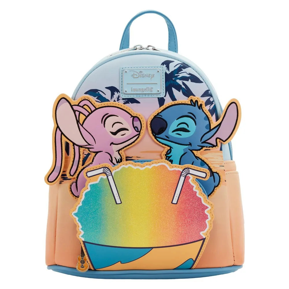 Princess Series Backpack Belle/Ariel/Snow White/Cinderella Stained Glass Portrait Mini Backpack Womens Bag Wallet