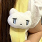 Kawaii Kitten Plush Bag Pendant Mini Cat Plush Doll Cartoon Plush Doll Bag Charms Soft Animal Stuffed Student Gifts