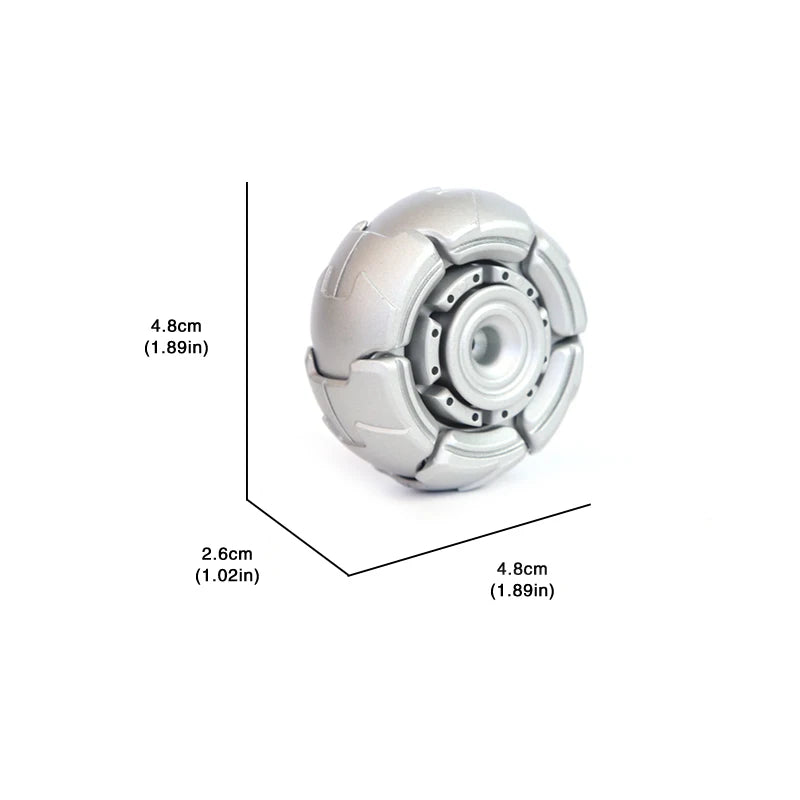 EDC Zinc Alloy KaiJia Fidget Spinner | Adult Metal EDC Toy | ADHD Anxiety Relief Toy | Gift for Men