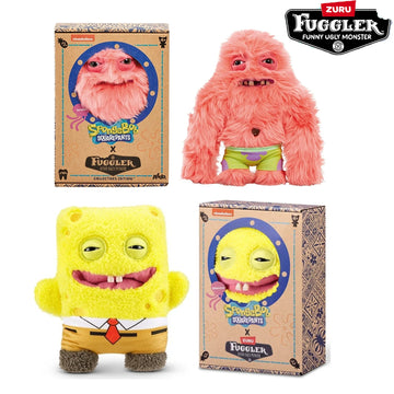 Original Fuggler Ugly Monster Tooth Spongebob Squarepants Plush Toys Stuffed Anime Gift Ugly Monster Plushies 22cm Decor Dolls