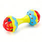 1pc random color Toddler Double-headed Hand Rattles Soothing Hand Grip Rattles Toys Baby Rattle Baby Nibbling Toys Baby Toys 0 -