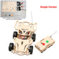 DIY Wooden Remote Control Car Kits STEM 4WD Educational Science Project Building Toys Creative Birthday Gifts for Kids Boys Girl