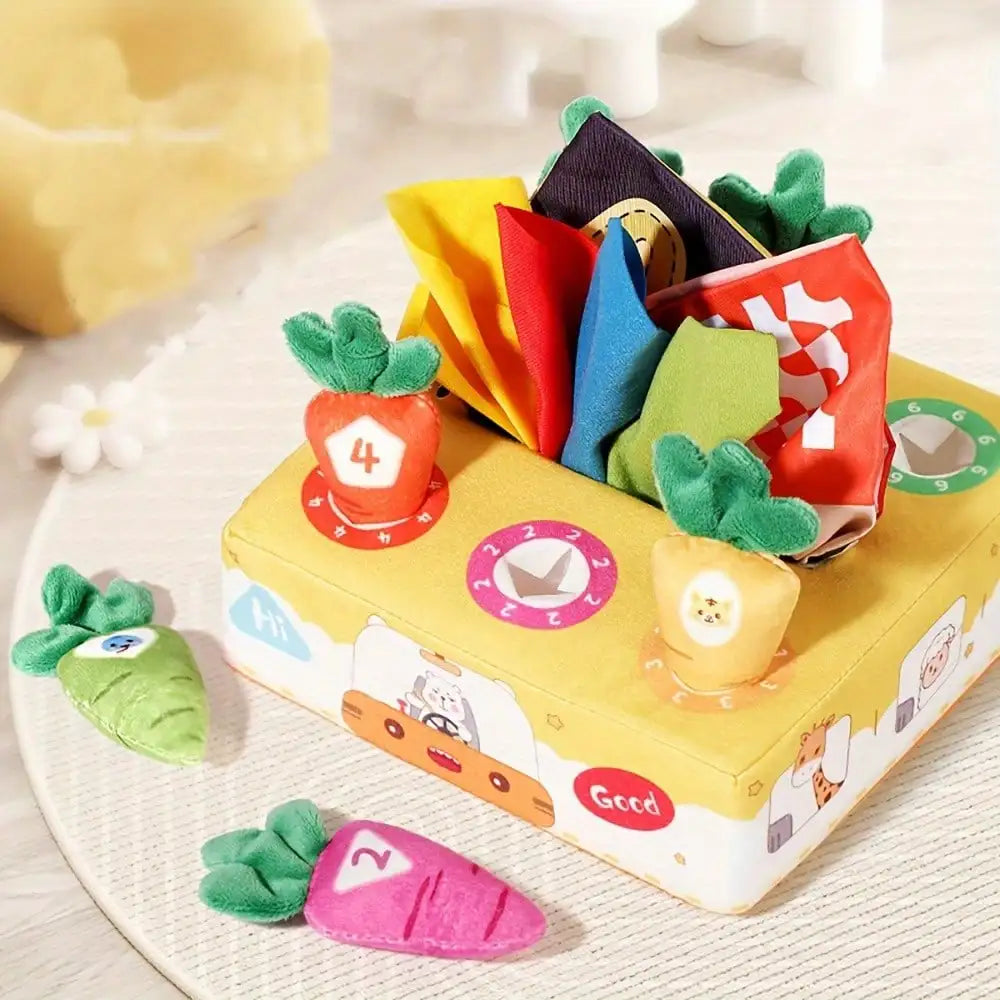 Soft Car Toy Set with Play Mat and 9pcs Vehicle for Baby Toys 12-18 Months Toddlers Car Boys and Girls Education Toys