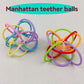 Manhattan Square Golfer Teether Ball – Educational Baby Toy
