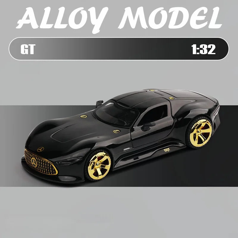1:32 GT Super Concept Car Diecast Metal Alloy Model Car Hobbies High Simulation Collections Ornaments Boyfriend