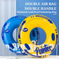 Double Airbag Swimming Ring Anti-Roll Inflatable Float for Kids & Adults