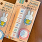 Cute Miffy Rabbit Six Couplets Seal Japanese Style Hand Miffy Diary Good Items Miffy DIY Decorative Materials Press Easy Gift