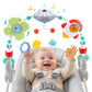 Baby Stroller Arch Toys Bouncer Toy Pram Activity Arch Toys Fine Motor Skills Toys Sensory Development Arch Baby Car Seat Toys