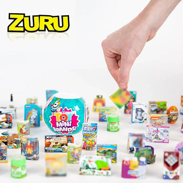 ZURU Surprise Mini Brands Mystery Blind Box Toys Collection Miniature Things Supermarket Cart Snacks Birthday Blind Box Toys