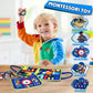 Montessori Toys Busy Board Sensory Activity Developing Board for Motor Skills,Learning Board for Toddlers