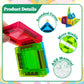 Mini Magnetic Tile Toys, with a Metal Box for Easy Portability, Magnetic Building Blocks That Can Be Played with Anywhere, Convenient Storage, Suitable for Holiday or Birthday Gifts