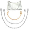 20/40/80/120cm Metal Aluminum Bag Chains Women Detachable Shoulder Strap Chain for Pets Chain Bag Replace Parts Accessories