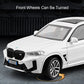 1:32 X3M 320i Toy Sports Car Model Pull Back Sound Light Doors Opened Alloy Diecast Miniature Vehicle Models Ornaments Gifts