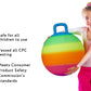 Diameter 18 Inch Sports Hopping Ball for Kids Bouncy Ball Jumping Ball with Handle Kids Outdoor Toys