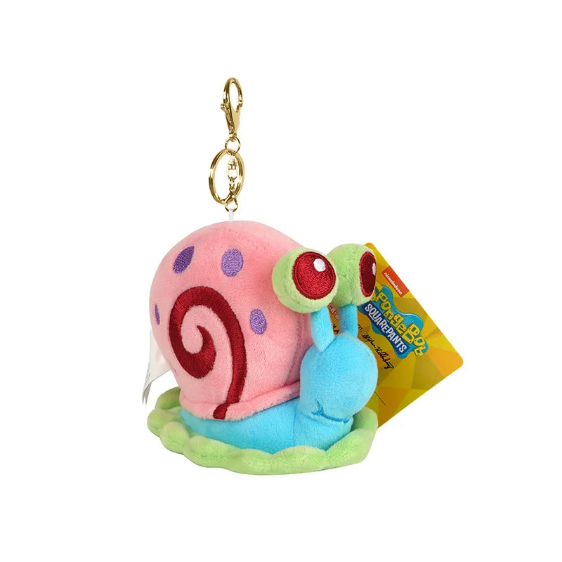 Anime Spongebob Squarepants Patrick Star Squidward Eugene H. Krabs Gary Kawaii Stuffed Plush Toys keychain Birthday Gift For Kid