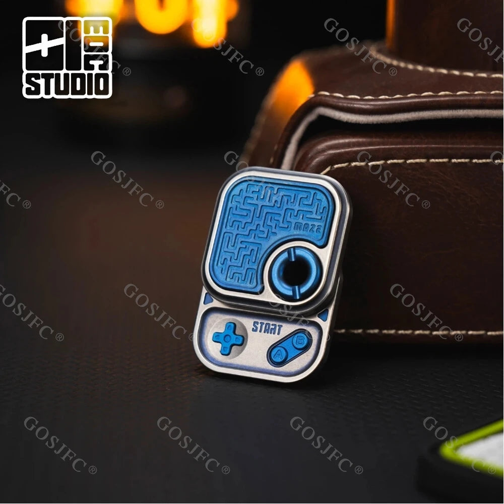 01EDC Mini Game MAZE BLOCK French Toast Fidget Slider Fidget Toys For Adults Anxiety Relief Gadgets Office Desk