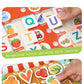 New Montessori Scene Stickers for Children DIY Hand-on Puzzle Reusable Books Cartoon Learning Cognition Toys for Kids Gift
