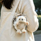 Lifelike Hedgehog Pendant Doll 10/20/25cm Cute Hedgehog Plush Doll Soft Hedgehog Huggable Pillow Lovely Desktop Pet Bag Decor