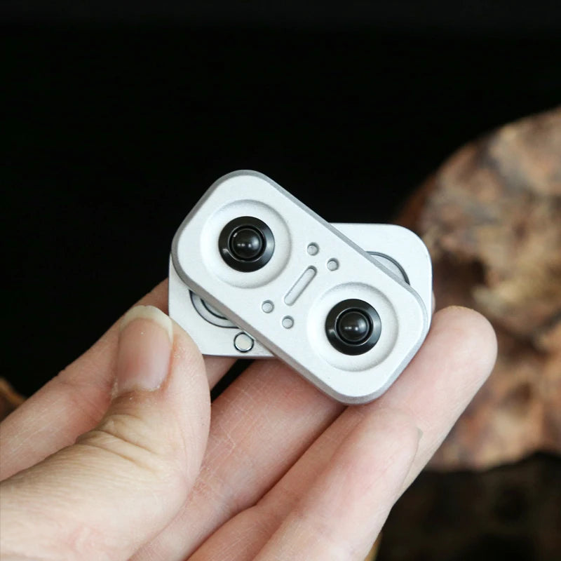 Owl Fidget Spinner Fidget Magnetic Push Slider Hand Spinner Metal EDC Fidget Toys Office Desk Toys For Adults Kids Gifts