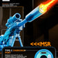 Full Auto Electric Water Gun Toy with Flashing Light Rapid-Fire Motorized Blaster for Summer Outdoor Fun & Kids Play Game