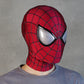 Handmade Spider-Man 2 Movie Accuracy Garfield Version Cosplay Mask Peter Parker Handicraft Collectible Item For Gift