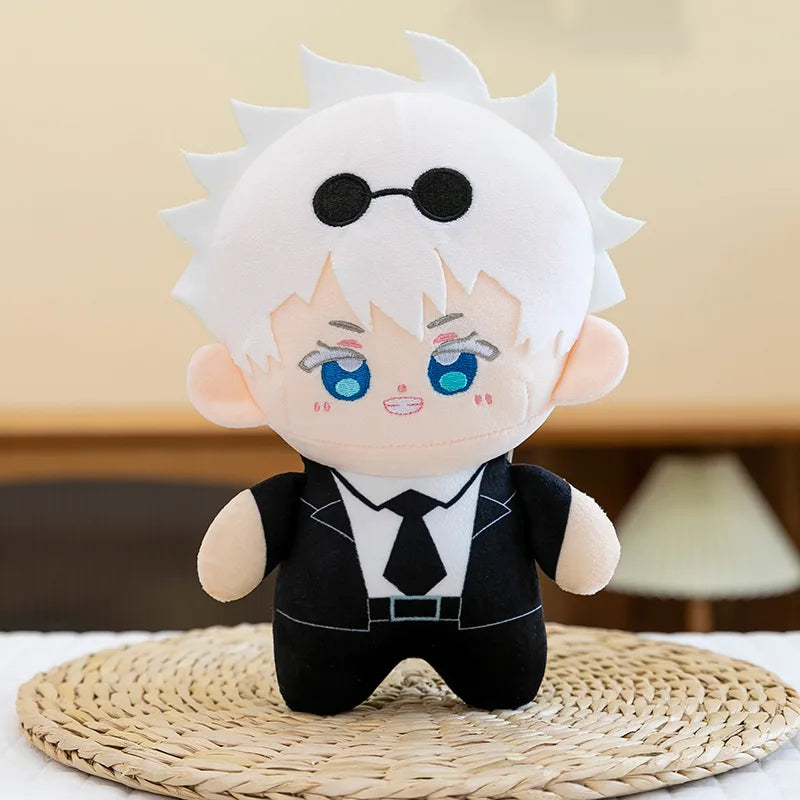23cm Cartoon Jujutsu Kaisen Plush Dolls Lovely Anime Plush Toy Fushiguro Megumi Itadori Yuji Gojo Satoru Peluche Toy Fans Gift