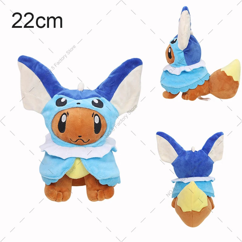 32 Style Eevee Plush Toy Pokemon Eeveelution Umbreon Vaporeon Jolteon Flareon Espeon Leafeon Cartoon Stuffed Animal Doll Peluche
