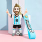 Football Jersey Keychain Cartoon Soccer Birthday Party Supplies Toy Key Ring Cristiano Ronaldo Messii Souvenir Gifts for Fans