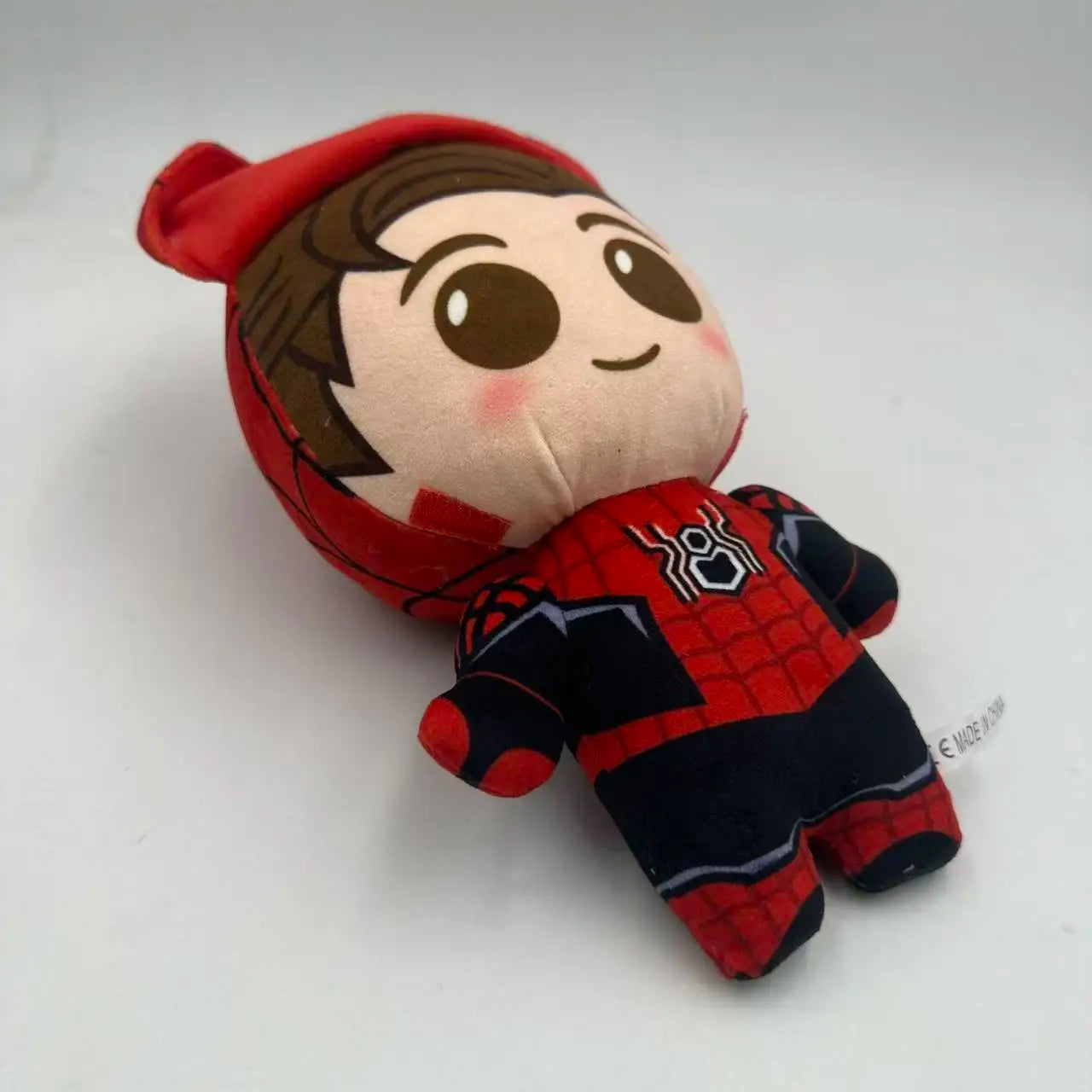 24CM Anime Spiderman Plush Toys Into the Spider-Verse Gwen Peter Parker Noir Dolls Soft Stuffed Toy For Kids Gift