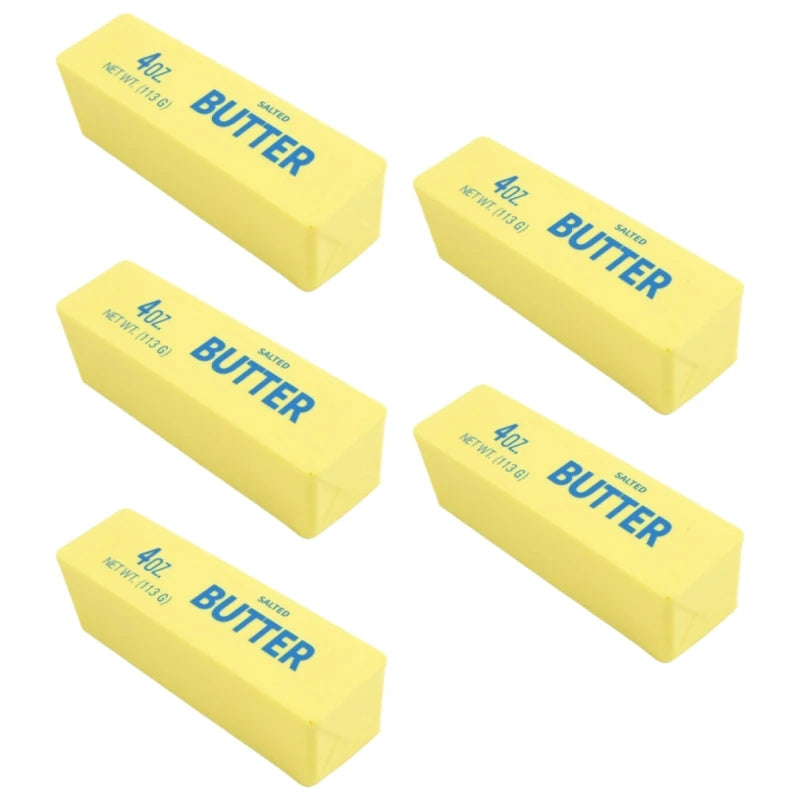 Butter Stick Soft Slow Rise Toy Stress Relief Slow Rebound Fidget Cheese Stick Kids Squeeze Elastic Prank Toy Birthday Gift