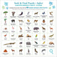Safari 100 Piece Seek & Find Jigsaw Puzzle Peter Pauper