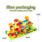 84-504PCS Marble Race Run Blocks Maze Ball Track Toy Compatible city Building Blocks Funnel Slide Blocks Toys DIY Bricks Toys