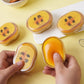 Squishy Simulated Cheese Bread Squeeze Toy Stress Relief Slow Rising Sensory Fidget for Anxiety ADHD Autism Gift for Kids Adults