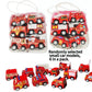 6pcs Car Model Toy Pull Back Car Toys Mobile Vehicle Fire Truck Taxi Model Kid Mini Cars Boy Toys Gift Diecasts Toy for Children