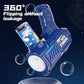 10 Holes Children Electric Bubble Gun Rocket Soap  Automatic Bubble Machine Bubbles Gun Kids Summer Outdoor Bubble Blowing Toys