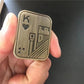 Metal Skull Push Slider Stress Relief Toy Anti Stress EDC Top Spinning Poker Toys Portable Decompress Magnetic Toys Adults Gifts