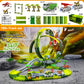 Magic Climbing Track Train Dinosaur World Road Race Flexible Track Car for Boys And Girls Aged 3-6 Birthday Gift